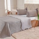 Ver imagem 1 de Kit Cobre Leito Casal Ultra Lisse Lisa New 210x230cm Roccia