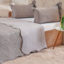 Ver imagem 4 de Kit Cobre Leito Casal Ultra Lisse Lisa New 210x230cm Roccia
