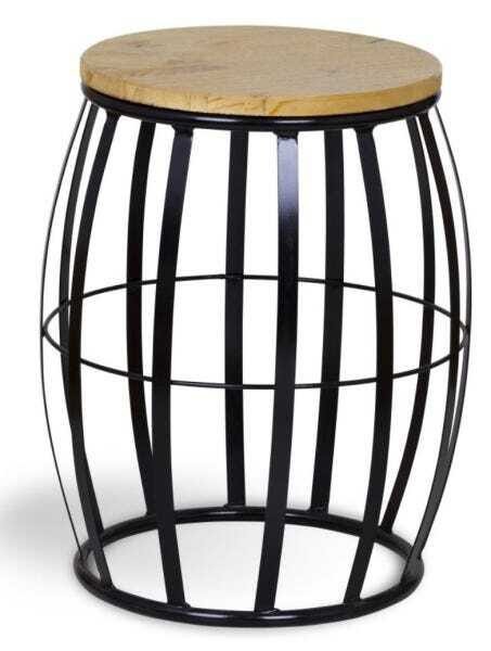 Puff Seat Garden ou Mesa Decorativa Banqueta Barril - 1