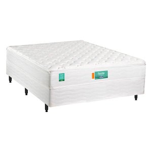Cama Box com Colchão Casal Epeda Pasion - 138x188