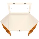 Ver imagem 2 de Penteadeira Camarim Púrpura com Espelho Cinamomo/off White