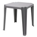 Ver imagem 1 de Mesa Tramontina Tambaú 68x68x72cm em Polipropileno Cinza