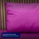 Ver imagem 7 de Kit 4 Fronhas Impermeáveis Antiácaro Rosa Pink Fechamento em Velcro