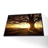 Quadro Banco na Árvore Canvas sem Vidro Tamanho-moldura 20x30 Baixa Cor Preta - 1