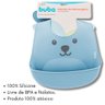 Babador de Silicone Impermeável Bebê - Pega Migalhas - Buba Babador de Silicone Impermeável de Bichi - 3
