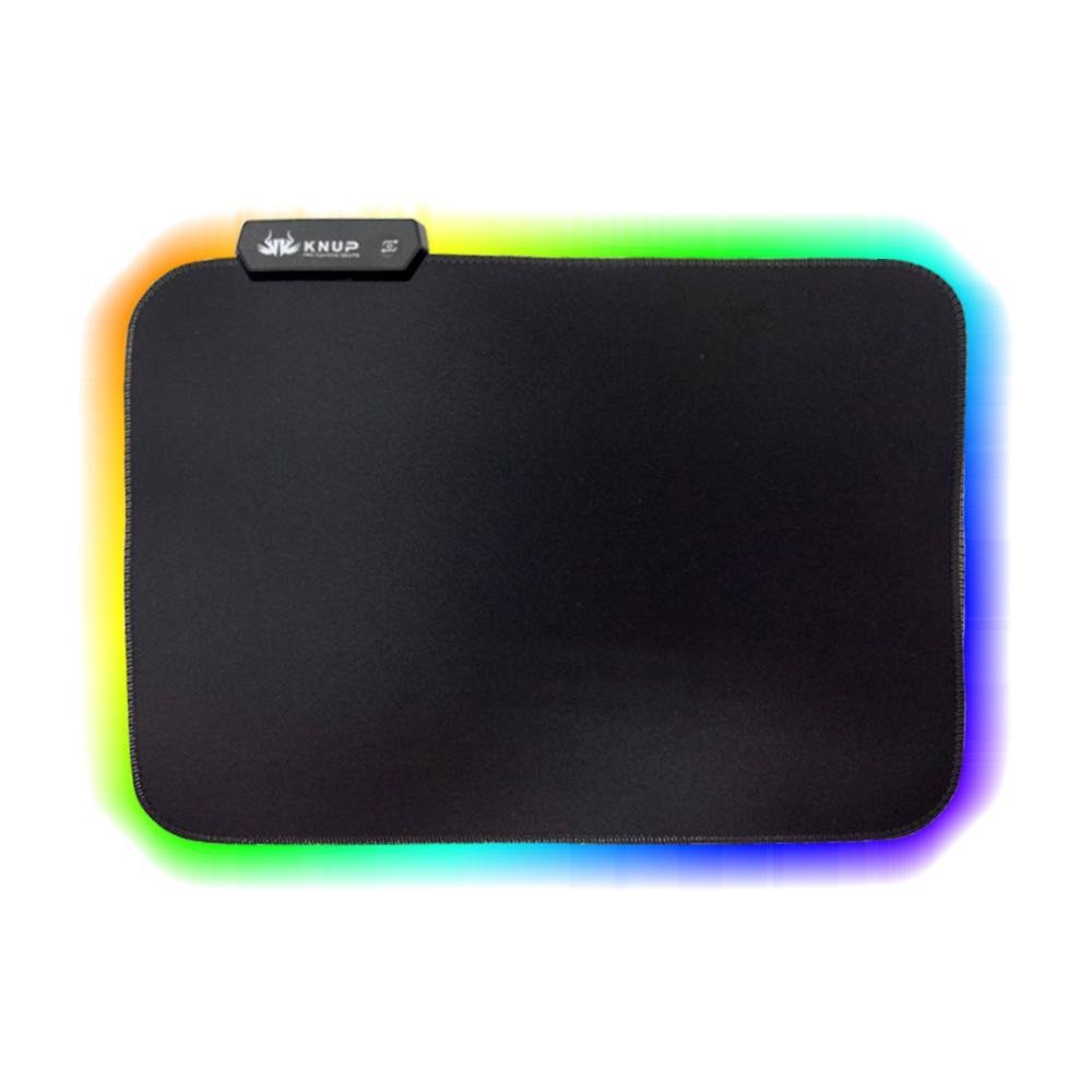 Mouse Pad Gamer Led 7 Cores Rgb Impermeável 35x25 Kp S012 | MadeiraMadeira