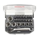 Ver imagem 1 de Jogo de Soquete Sextavado 1/4" 6 a 13mm Gedore Red 3300026 3300026