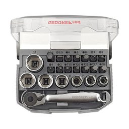 Jogo de Soquete Sextavado 1/4" 6 a 13mm Gedore Red 3300026 3300026 - 1
