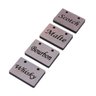 Placas para Bebidas Scotch 4 Peças Quartzo Rojemac - 1