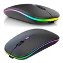 Ver imagem 1 de Mouse sem Fio Recarregável Led Rgb Clique Silencioso 2.4 Hz
