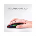 Ver imagem 4 de Mouse sem Fio Recarregável Led Rgb Clique Silencioso 2.4 Hz