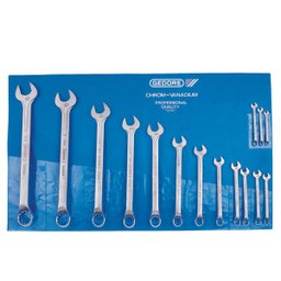 Jogo de Chave Combinada 1/4" a 1" Gedore 14 peças - 002653 002653 - 1