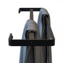 Ver imagem 4 de Porta Toalha Duplo Toalheiro Suporte Banheiro Preto Max