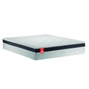 Ver imagem 1 de Colchão Casal CELUPLAS Molas Ensacadas Real 138x188x27cm Cinza / Grafite - Suporta até 130Kg por Pessoa