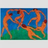 Quadro Henri Matisse A Dança Vinil Moldura Preta 45X30Cm - 2