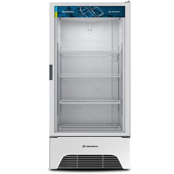 Refrigerador Expositor para Bebidas Vertical 572L Metalfrio VB52AH Optima Branco 127V