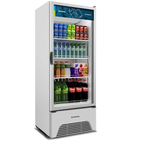 Refrigerador Expositor para Bebidas Vertical 572L Metalfrio VB52AH Optima Branco 127V - 3