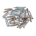 Ver imagem 1 de Parafuso Cabeça de Panela com Bucha 10 mm 20 Unidades Bemfixa