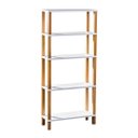 Ver imagem 1 de Estante Multiuso Branca 60x23x134 Evolukit