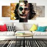 QUADROS DECORATIVOS 5 PEÇAS CORINGA ESQUADRAO SUICIDA FILME - 1