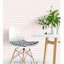 Ver imagem 5 de Papel De Parede Para Quarto Sala Cor Rosa Branco