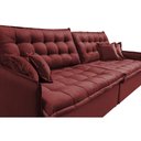 Ver imagem 4 de Sofá Sem Caixa Retrátil e Reclinável 1,75m Cama inBox Versátil Suede Velusoft Vermelho