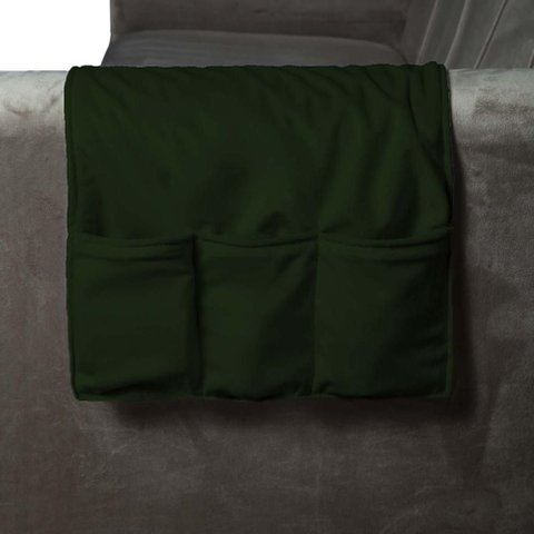 Porta Controle em Tecido Suede para Sofá Herrero