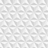 Papel De Parede Para Sala Quarto 3D Tijolo Gesso Triangular Com Laminação - 3