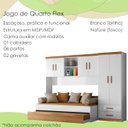 Ver imagem 7 de Dormitorio Infantil 3 Peças Flex 990180 Branco Nature Plla