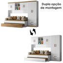 Ver imagem 5 de Dormitorio Infantil 3 Peças Flex 990180 Branco Nature Plla