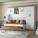 Ver mais imagens de Dormitorio Infantil 3 Peças Flex 990180 Branco Nature Plla