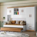 Ver imagem 3 de Dormitorio Infantil 3 Peças Flex 990180 Branco Nature Plla