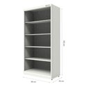 Ver imagem 2 de Estante Multiuso - Nk 2105 Nilko Bege