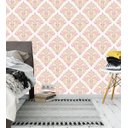 Ver imagem 1 de Papel De Parede Rosa Bege Cinza Para Sala Quarto