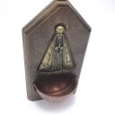 Ver imagem 2 de PIA DE ÁGUA BENTA DE PAREDE NOSSA SENHORA APARECIDA OURO VELHO