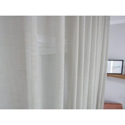 Cortina Gaze de Linho 6,00larg x 2,70alt Cinza Decore&Cubra - 4 Cortina Gaze de Linho 6,00larg x 2,70alt Cinza Decore&Cubra - 4