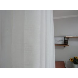 Cortina Gaze de Linho 6,00larg X 2,70alt Off White Decore&cubra - 3