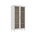 Ver imagem 3 de Armário Multiuso com 2 Portas de Vidro 80cm Ditália