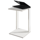 Ver imagem 6 de Mesa Lateral Retangular Madeira Decora Canto Enfeita Sala