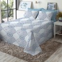 Ver imagem 2 de Jogo de Cama Queen Size 130 Fios Fiori - Gael (7430-1)