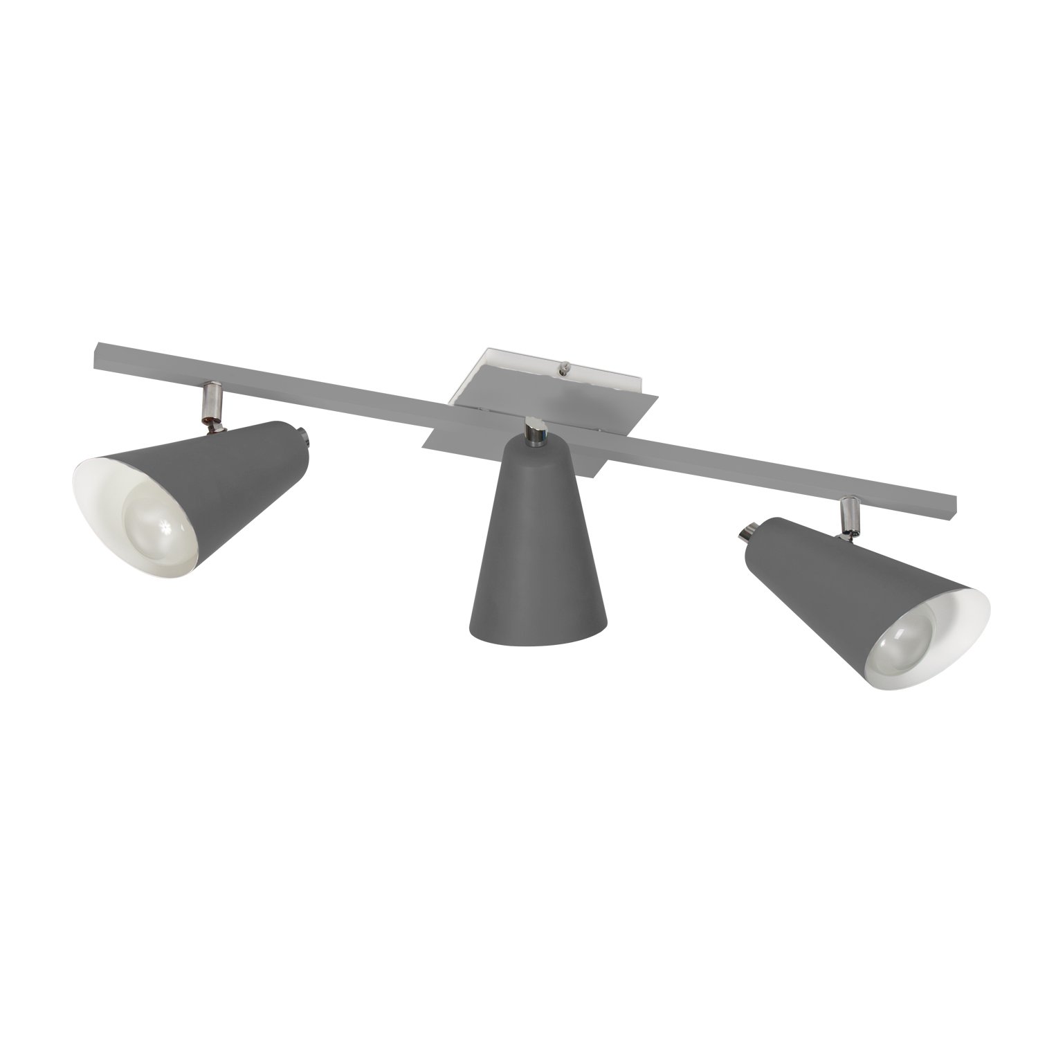 Spot Luminária PT03 Moderno 20x12x60cm 1 Unidade Prata