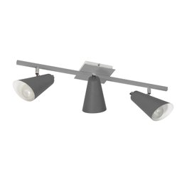 Spot Luminária PT03 Moderno 20x12x60cm 1 Unidade Prata - 1