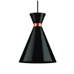 Pendente Alumínio Médio 611 Preto/Cobre - Dital - 1