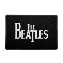 Capacho The Beatles Logo Preto 0,40x0,60M - Beek - 1