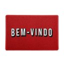 Ver imagem 1 de Capacho Net Bem Vindo Vermelho 0,40x0,60M - Beek