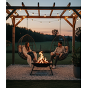 Ver imagem 5 de Lareira 50cm P/ Jardim Fogueira Externa Portatil a Lenha