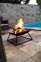 Ver imagem 2 de Lareira 50cm P/ Jardim Fogueira Externa Portatil a Lenha