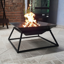 Ver imagem 4 de Lareira 50cm P/ Jardim Fogueira Externa Portatil a Lenha