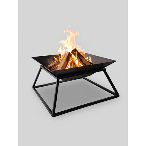 Lareira 50cm P/ Jardim Fogueira Externa Portatil a Lenha