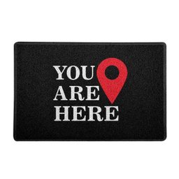 Capacho You Are Here 0,40x0,60M - Beek - 2